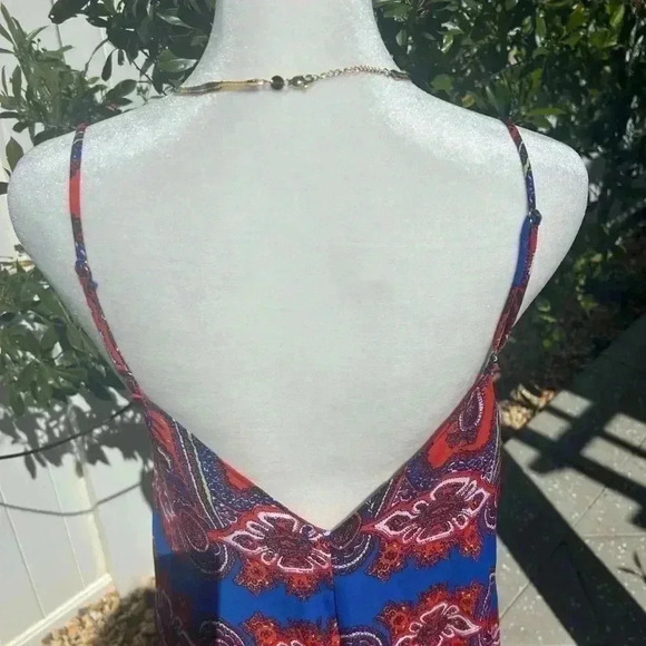 💙❤️”Design Lab by Lord & Taylor” Colorful and Embellished Sundress Size SP - Picture 5 of 12